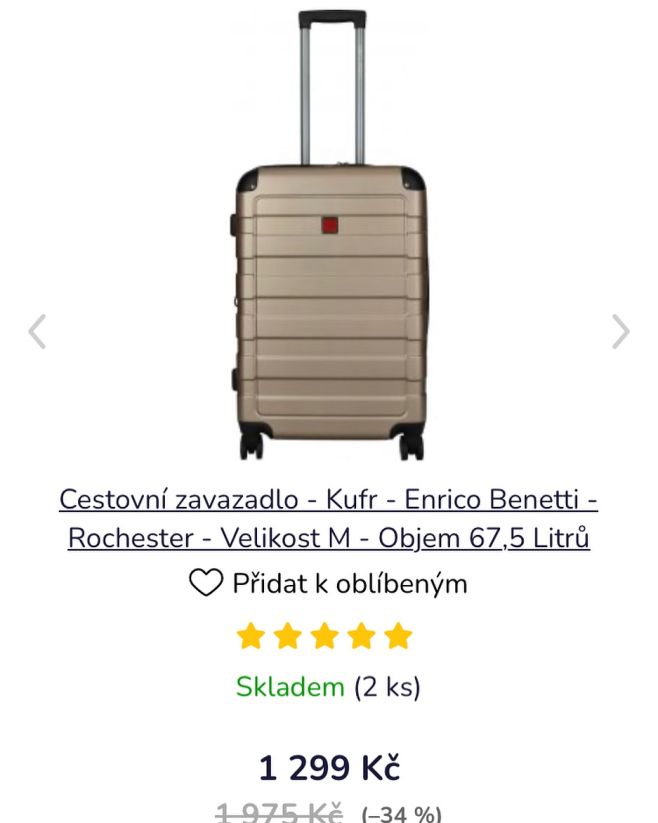 https://www.milujemekufry.com/cestovni-zavazadlo-kufr-enrico-benetti-rochester-velikost-m-objem-67-5-litru/ #holidays...